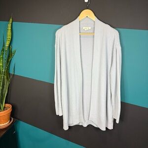 Club Monaco Light Blue Open Cardigan size Large